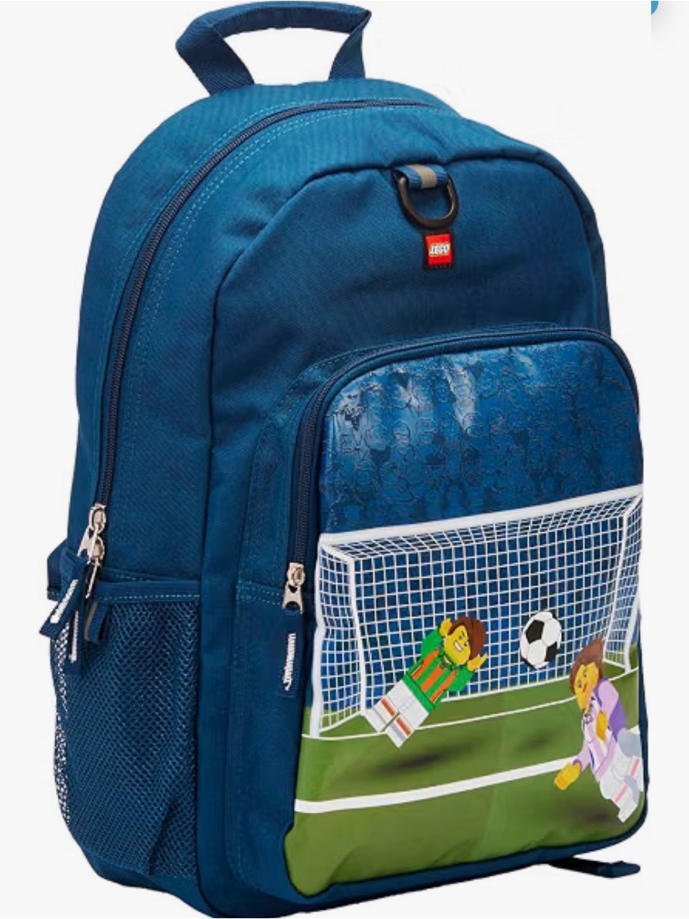 LEGO Blue Kids Soccer Backpack with Graphic Front Pocket